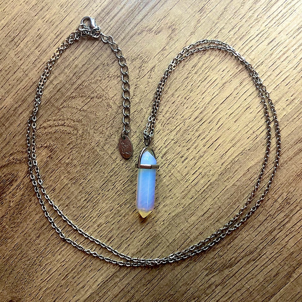 Opal Stone Necklace